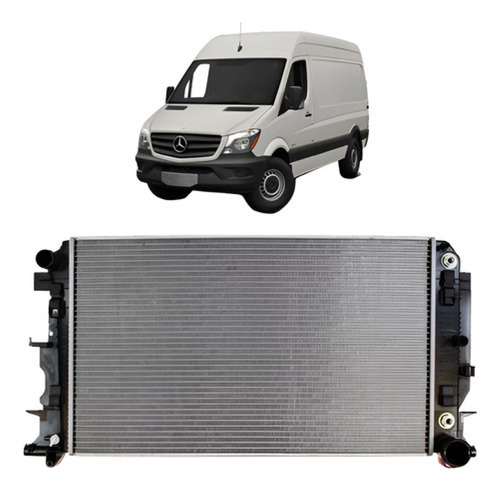 Radiador Sprinter 311/415/515 2013 14 15 16 17 2018 Manual
