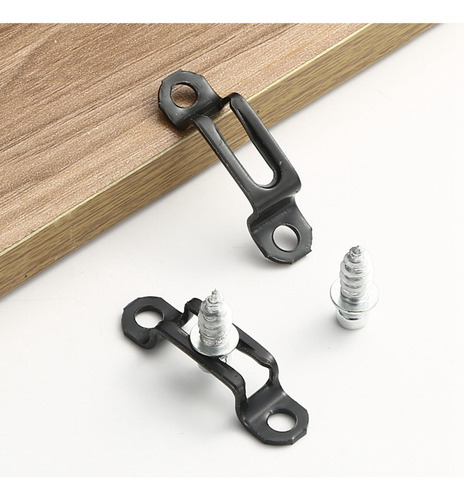 Conector Invisible De 100 Uds., Sujetadores De Medio Negro