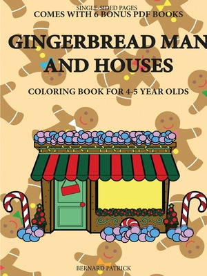 Libro Coloring Book For 4-5 Year Olds (gingerbread Man An...