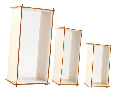 3x Modelo Rectangular De Silicona Para Fabricación De Velas