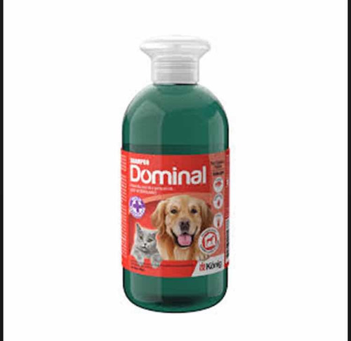 Shampoo Dominal 250cc Para Pulgas Y Garrapatas