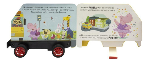 Um Livrinho de Puxar 2em1! O Ônibus Agitado, de Igloo Books Ltd. Editorial Happy Books Editora Ltda. em português, 2021