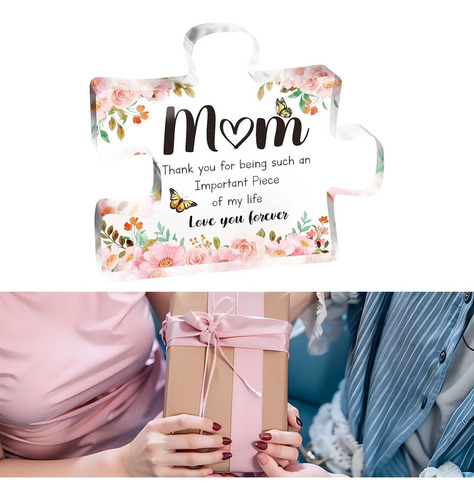 Para 2 Decoraciones De Placa De Rompecabezas, Placa De