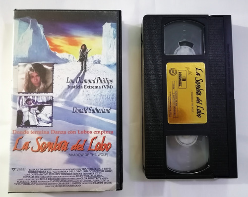 La Sombra Del Lobo Pelicula Vhs 1993 Diamond Phillips Kiefer