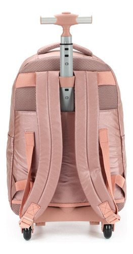 Mochila escolar Up4you Luxcel MC47244up metálica