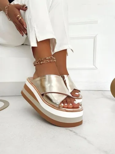 Sandalias gomones online con flecos