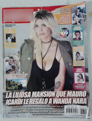 Revista Paparazzi Wanda Nara Laurita Fernande Darthes Ago 18