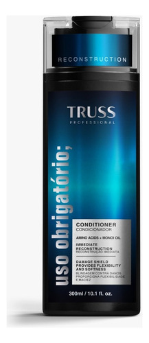 Truss Uso Obrigatório Kit Shampoo Condicionador E Reconstrut