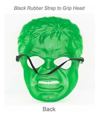 Máscara De Hulk Para Niños, Disfraz De Superhéroe, Juguete D