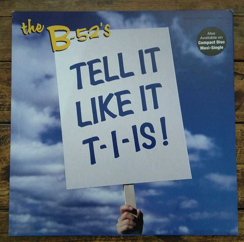 The B-52's Tell It Like It T-i-is! Vinilo 12 Usa 1992 Mk Mxs