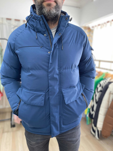 Campera Inflable Nieve Sky Hombre The Big Shop