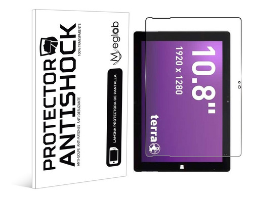 Protector Mica Pantalla Para Tablet Terra Pad 1062 W10 Pro