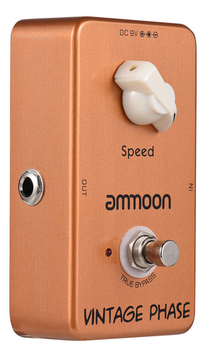 Pedal De Efectos Vintage Ammoon Guitar Phaser Phase Bypass T