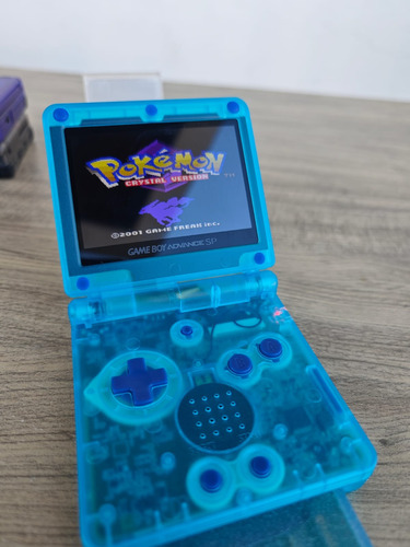Game Boy Advance Sp Ips V3 - Azul/azul Azul (Usado)