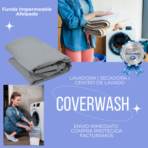 Funda Secadora LG Carga Frontal 22kg Silver F130 Cierre