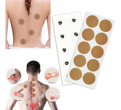Parches De Iman Acupresión Kit De 30 Imanes No Balines