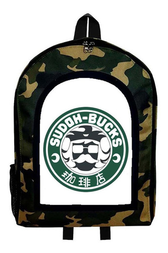 Mochila Camuflada Café Coffe Mod Aar93