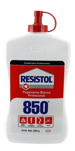 Pegamento Blanco Resistol 850 1857127 500gr 15201530