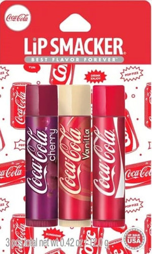 Lip Smacker Coca Cola/ Bálsamo 3 Pack