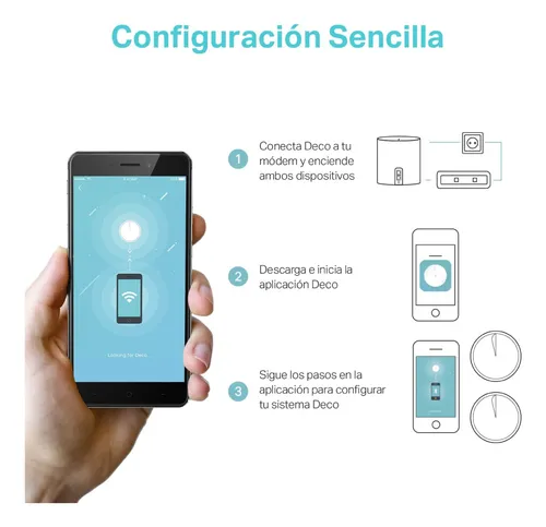 Sistema Wi-Fi mesh TP-Link AX1800 Deco x20 blanco pack x 2 unidades