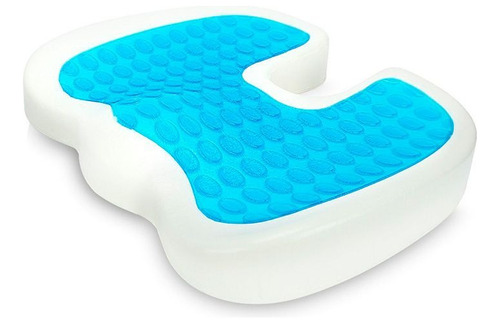 Cojin Gel Ortopédico C/memoria Viscoelástica + Funda Asiento