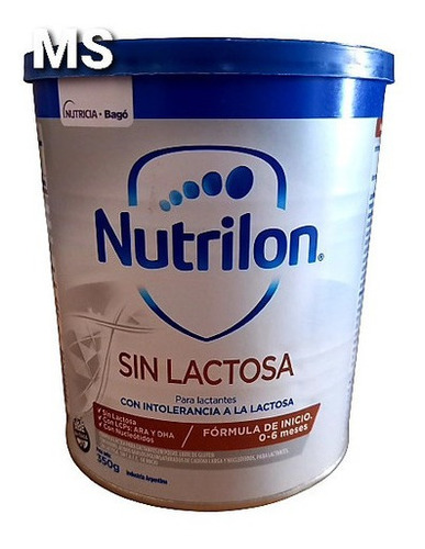 Nutrilon Sin Lactosa 350 Gr