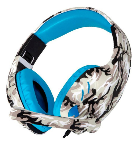 Auriculares Gamer Pc Microfono Camuflado Netmak Nm-counter 