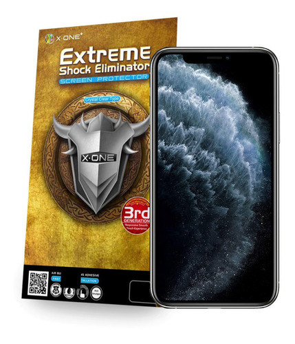 Lámina Ultraresistente Para iPhone XS Extreme Shock X-one