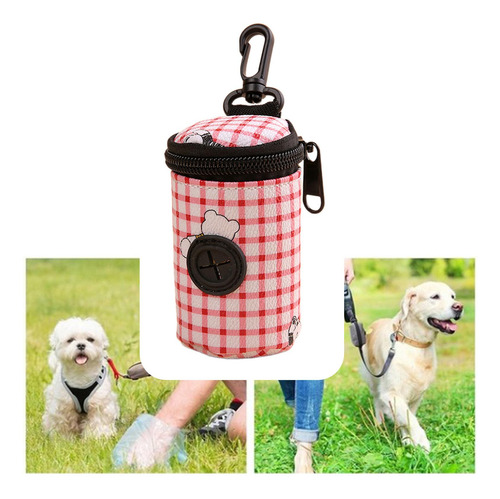 Soporte Y Dispensador De Bolsas Para Desechos De Perros