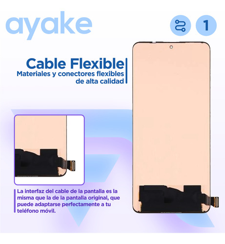 Pantalla Display Touch Lcd Para Xiaomi Poco M6 4g + Tools