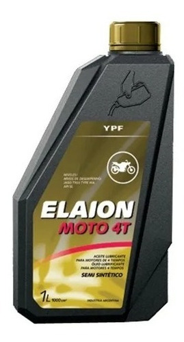 Aceite Elaion Ypf 10w40 4t Moto Semisintetico