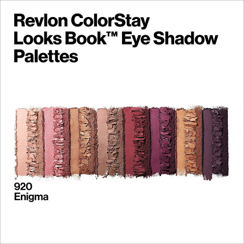 Imagen 2 de 9 de Paleta De Libros Revlon Colorstay Looks, Enigma, 100,55 Ml