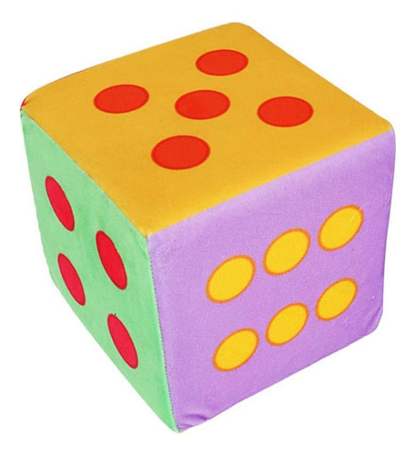 .. Juguete De Dados De Espuma Gigante Grande Punto Colorido