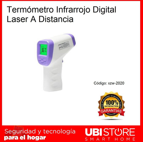 Imagen 5 de 9 de Termómetro Laser Infrarrojo Digital A Distancia Xzw-2020