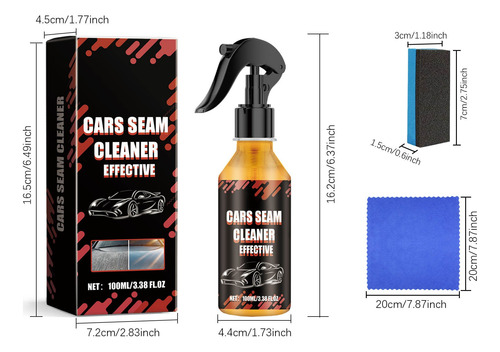 Limpiador De Costuras Automotriz Multiusos I 100ml 6003