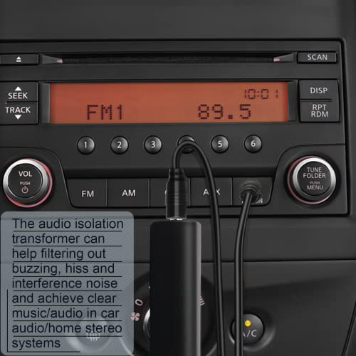 Aislador De Ruido Ground Loop, 2 Unidades, Para Audio De Coc