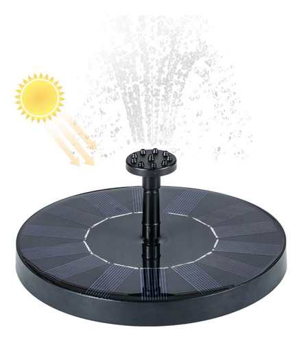 Fuente Solar Flotante Para Piscina Al Aire Libre