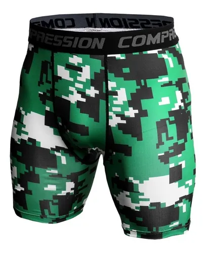 comprar Calzas Cortas De Compresión Deportivos Tipo Boxer #3