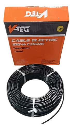 Cable Electrico Numero 12 Thhn/thwn 100% Cobre