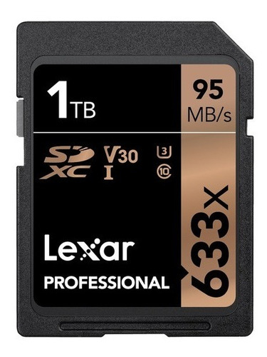 Cartão Lexar Pro Sdxc 1tb  633x Uhs-i Cl10