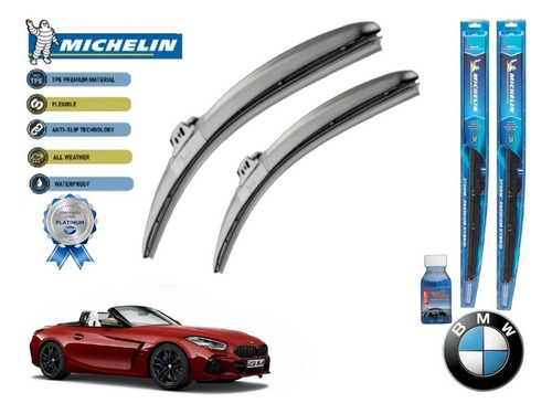 Par Plumas Limpiabrisas Bmw Z4 Roadster 2023 Michelin