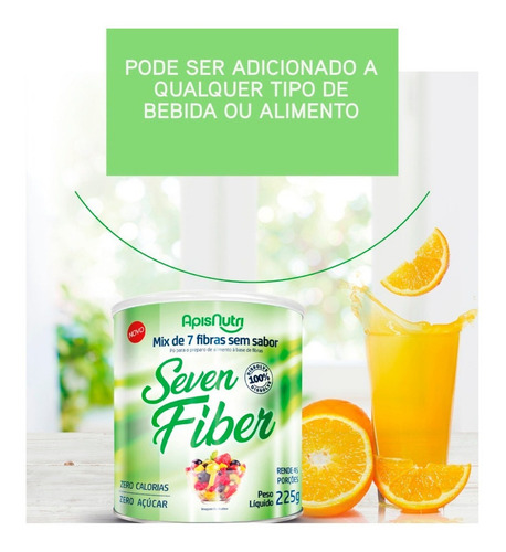 Mezcla de fibra Seven Fiber 225 g - Apisnutri