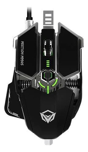 Mouse Gamer Metalic Pro Con 9 Botones Meetion M990s