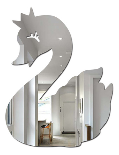 Espejo Acrílico Para Cámara De Pared En Forma De X, Decoraci