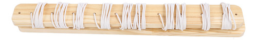 Organizador De Pared Para Animales De Peluche, De Madera, Aj