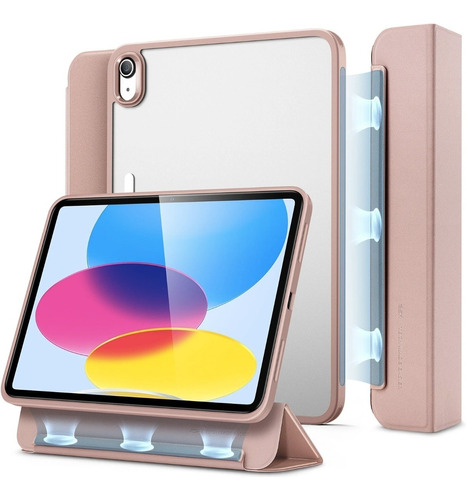 Capa Case Esr Transparente Magnética P/ iPad 10 Lançamento