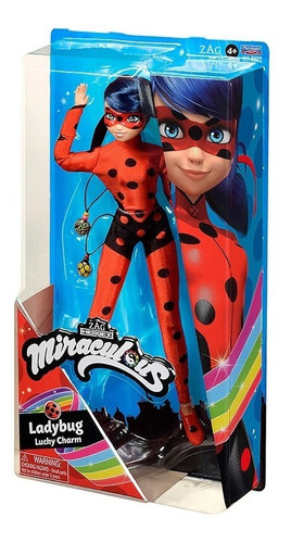 Muñeca Miraculous Ladybug Lucky Charm 28 Cm Bandai