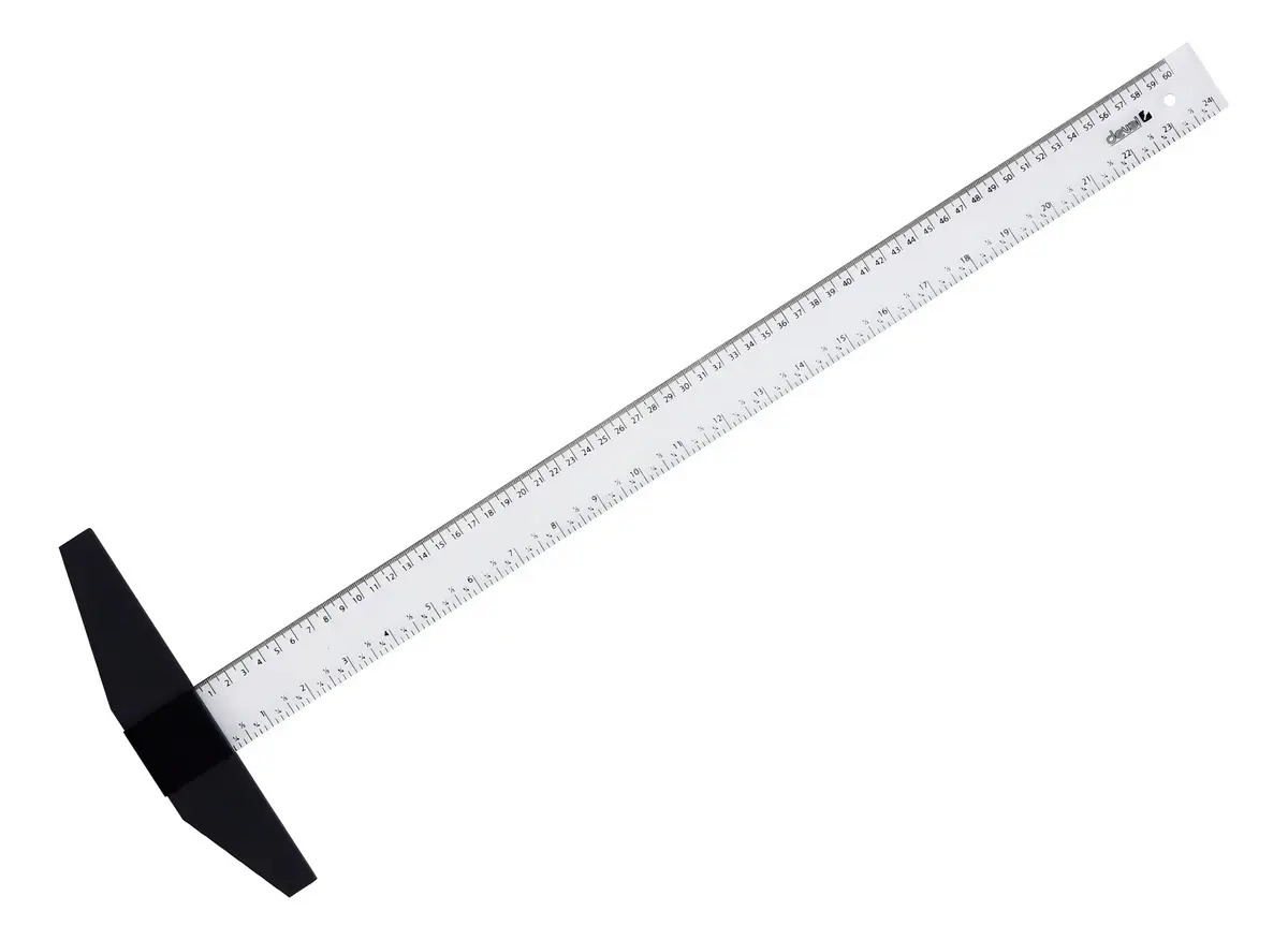 Regla T Deval Escolar De 60cms