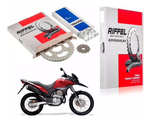 Kit Relação Xre300 2013 Riffel Kit Premium 70905
