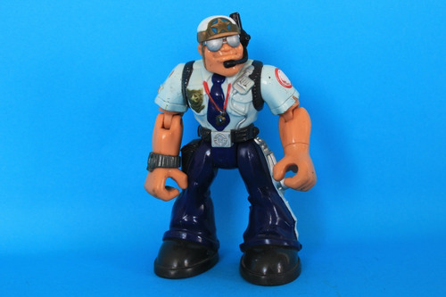 Policia Fisher Price Rescue Heroes 2001 (Usado)